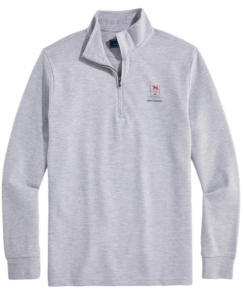 Vineyard Vines Mens Solid Saltwater Quarter-Zip