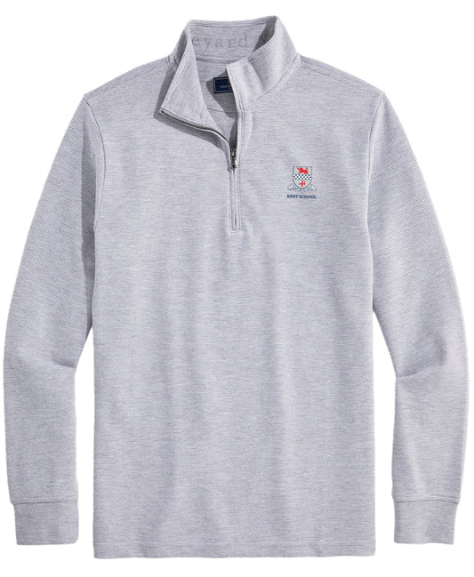 Vineyard Vines Mens Solid Saltwater Quarter-Zip